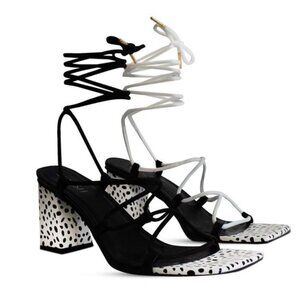 NWT SMASH SHOES Women's Ashley Block Heels Strappy Dress Sandals Size 13 NEW